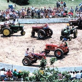 Square-dancing tractors